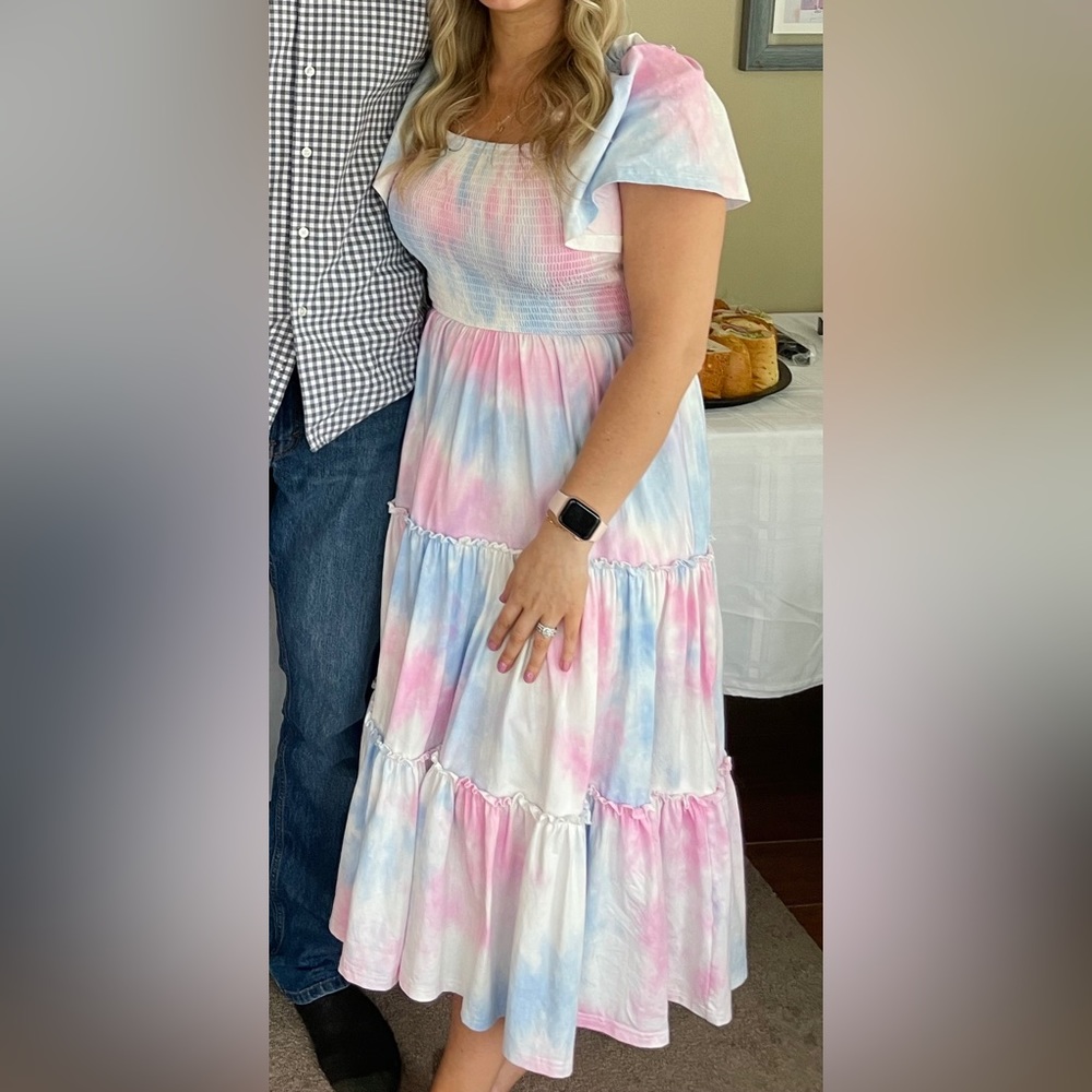 XS Midi Dress - Ivy City Co Cotton Candy Dress